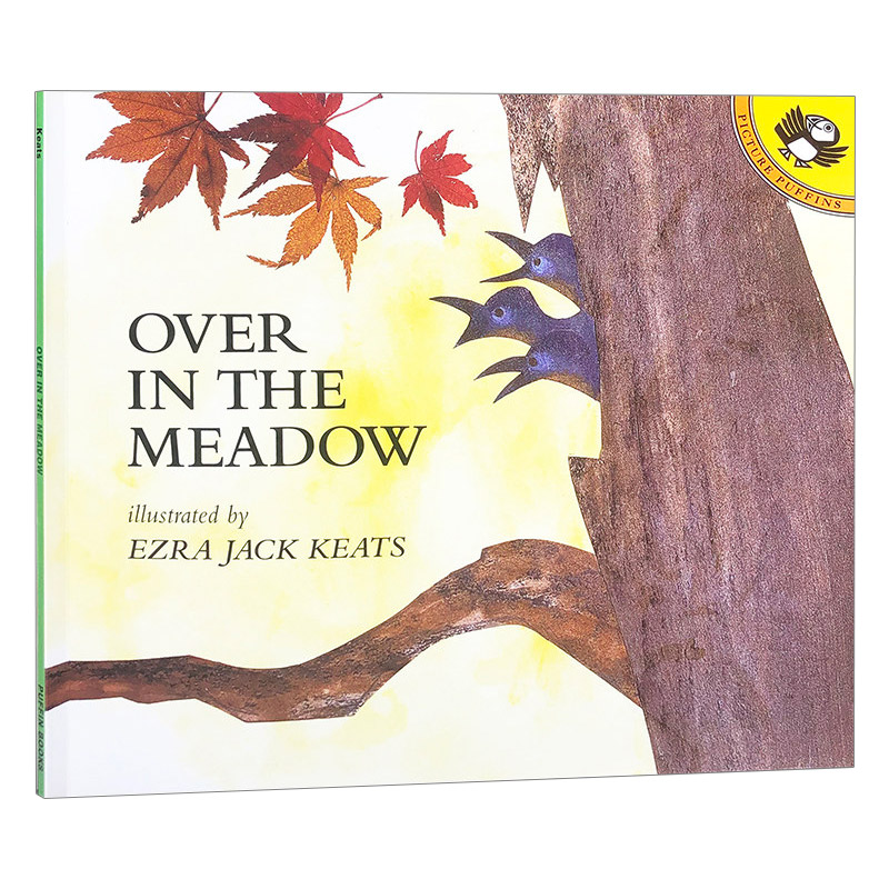 在草原的那一边 英文原版 Over in the Meadow 廖彩杏书单 英文版 进口英语原版书籍