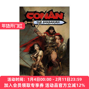 英文原版 Conan the Barbarian Vol. 2 Thrice Marked for Death 野蛮人柯南新版漫画2 三次死亡标记 英文版 进口英语原版书籍
