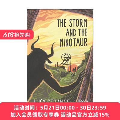 英文原版 The Storm and the Minotaur 风暴与牛头怪 露西·斯特兰奇 儿童插画历史小说 英文版 进口英语原版书籍