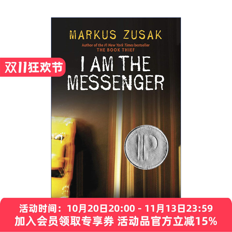 传信人 英文原版 I Am the Messenger 普林兹银奖 偷书贼作者Markus Zusak 精装 英文版 进口英语原版书籍