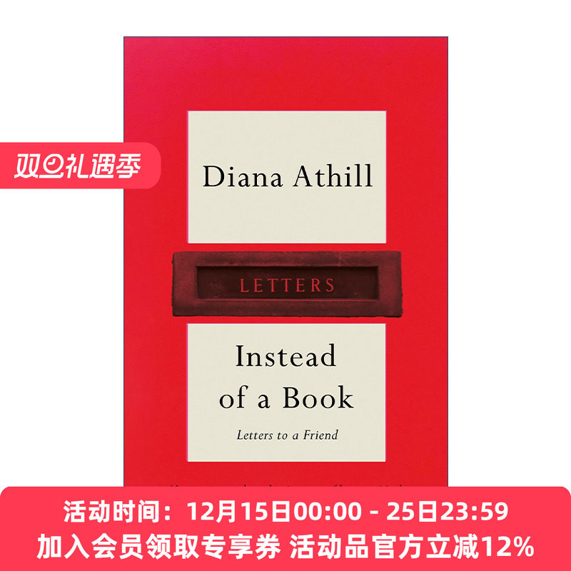 不是一本书  英文原版 Instead of a Book 戴安娜·阿西尔致爱德华·菲尔德书信集 英文版 进口英语原版书籍