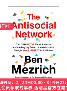 英文原版 The Antisocial Network 反社交网络 散户逼空华尔街的故事 本·麦兹里奇畅销书 英文版 进口英语原版书籍