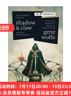 英文原版 Shadow & Claw The First Half of The Book of the New Sun 新日之书1-2合集 1980年年星云小说奖 吉恩沃尔夫 英文版