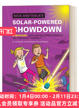 尼克和特斯拉系列6 英文原版 Nick and Tesla 6 Nick and Tesla's Solar-Powered Showdown 太阳能动力 英文版 进口英语原版书籍