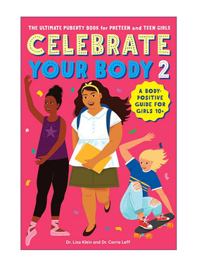 女孩的青春期指南2 英文原版 Celebrate Your Body 2 10-18岁女孩青春期指南 英文版 进口英语原版书籍