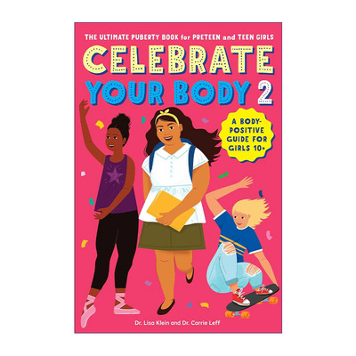 女孩的青春期指南2 英文原版 Celebrate Your Body 2 10-18岁女孩青春期指南 英文版 进口英语原版书籍