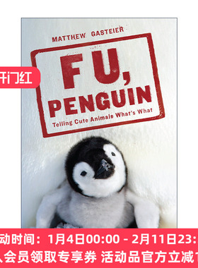 英文原版 F U Penguin Telling Cute Animals What's What 企鹅 告诉可爱的小动物们什么是什么 幽默杂谈 英文版 进口英语书籍