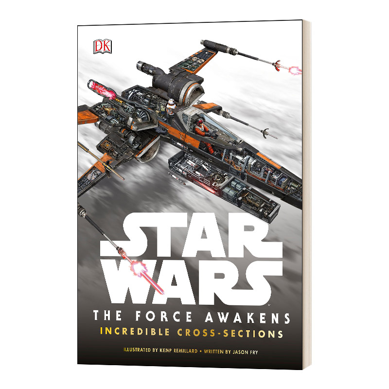 英文原版 Star Wars? The Force Awakens Incredible Cross-Sections 星球大战 力量觉醒 精装 英文版 进口英语原版书籍