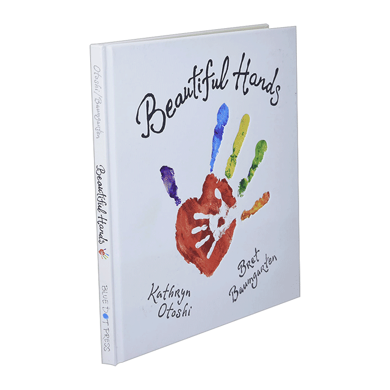 你美丽的小手会做什么呢 英文原版 Beautiful Hands 妈妈选择奖 幼儿启蒙教育精装绘本 梦想 Kathryn Otoshi 英文版 进口英语书籍