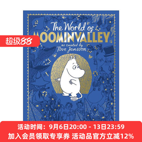 英文原版 The Moomins The World of Moominvalley 姆明谷的世界 80周年纪念版精装 英文版 进口英语原版书籍