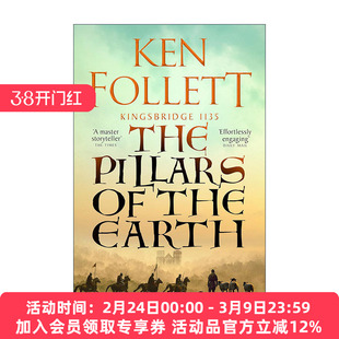 英文原版 The Pillars of the Earth 中世纪三部曲1 圣殿春秋 国王桥系列 英文版 进口英语原版书籍
