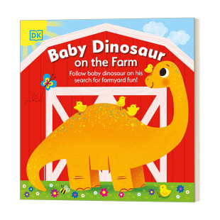 Farm 书籍 Baby 进口英语原版 英文版 恐龙宝宝在农场 the Dinosaur 英文原版 华研原版