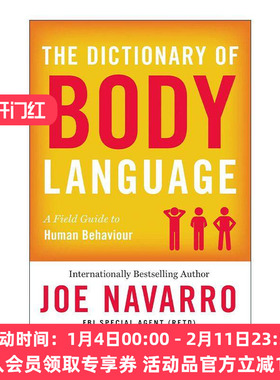 英文原版 The Dictionary of Body Language 身体语言词典 肢体语言分析 Joe Navarro 英文版 进口英语原版书籍