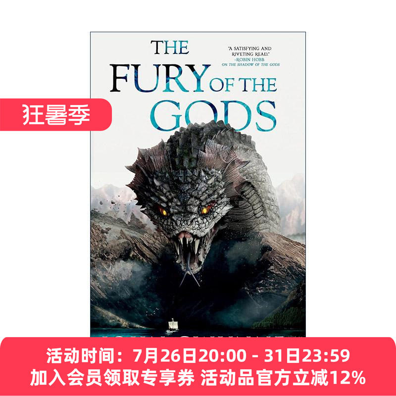 英文原版 The Fury of the Gods 众神之怒 血誓系列 英文版 进口英语原版书籍