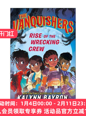 英文原版 The Vanquishers Rise of the Wrecking Crew 征服者们3 畅销青少年冒险小说 中学生课外读物 英文版 进口英语原版书籍