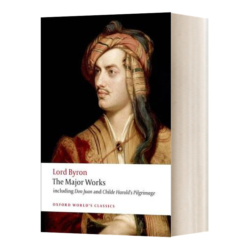 英文原版 Lord Byron - The Major Works 拜伦作品选集 牛津世界经典系列 英文版 进口英语原版书籍