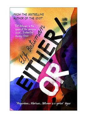 英文原版 Either/Or 非此即彼 艾莉夫·巴图曼Elif Batuman 青春成长小说 英文版 进口英语原版书籍