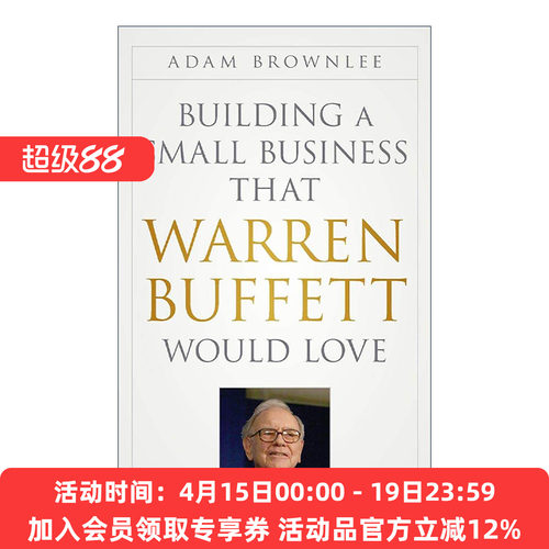 英文原版 Building a Small Business That Warren Buffett Would Love 建立一个巴菲特会喜欢的小企业 精装 进口英语原版书籍