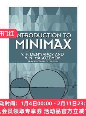 英文原版 Introduction to Minimax 极小化极大导论 数学 V. F. Dem'yanov 英文版 进口英语原版书籍