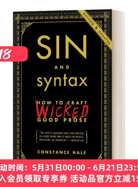 英文原版 Sin and Syntax How to Craft Wicked Good Prose 罪与句法 如何创作邪恶的好散文 英文版 进口英语原版书籍