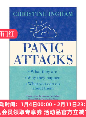 英文原版 Panic Attacks 了解恐慌症 应对的实用建议和技巧 Christine Ingham 英文版 进口英语原版书籍