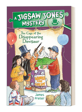 小侦探琼斯11：恐龙失踪之谜 英文原版Jigsaw Jones The Case of the Disappearing Dinosaur儿童侦探故事书 英文版 进口英语原版