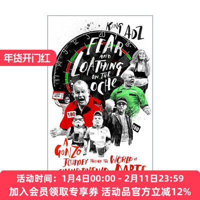 英文原版 Fear and Loathing on the Oche 飞镖上的恐惧与厌恶 穿越世界飞镖锦标赛的奇异之旅 英文版 进口英语原版书籍