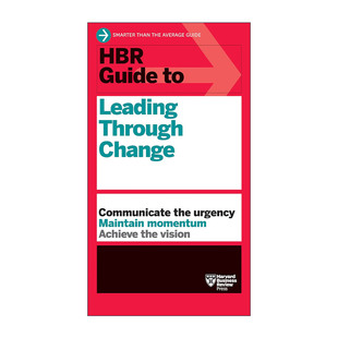 引领变革 HBR Through 英文原版 哈佛商业评论 进口英语原版 英文版 Guide 书籍 Leading 领导管理实用技巧指南 Change