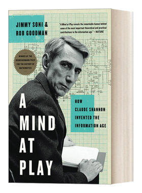 英文原版 A Mind at Play 香农传 英文版 进口英语原版书籍