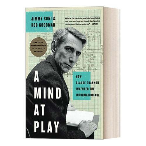 英文原版 A Mind at Play 香农传 英文版 进口英语原版书籍
