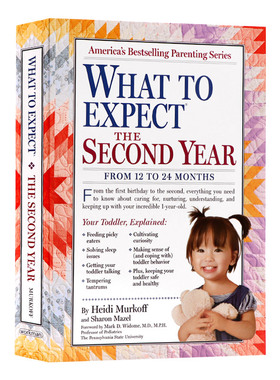 英文原版 What To Expect The Second Year 海蒂孕期指导 从12个月至24个月 英文版 进口原版英语书籍