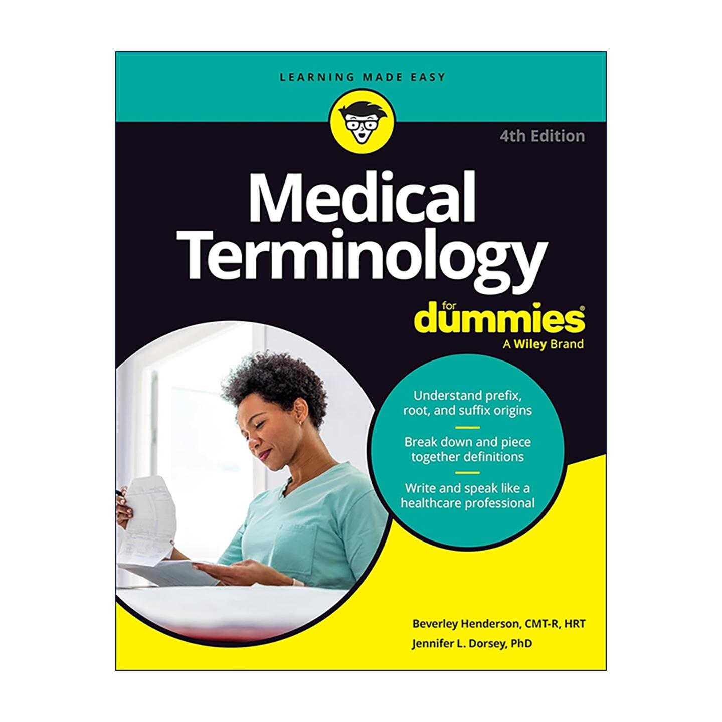 英文原版 Medical Terminology For Dummies 医学术语达人迷 第4版 英文版 进口英语原版书籍