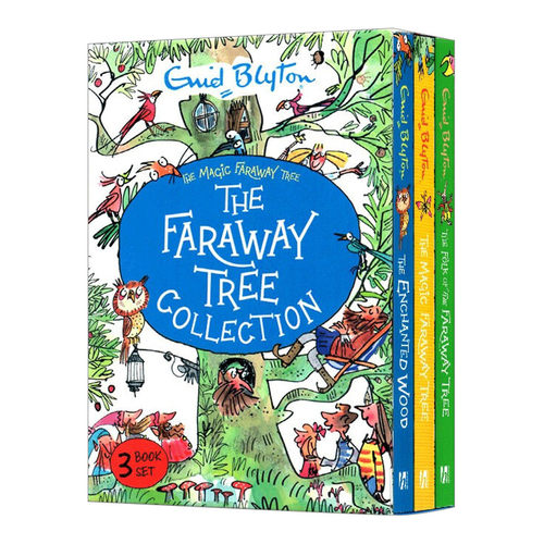 英文原版远方的魔法树3册套装
