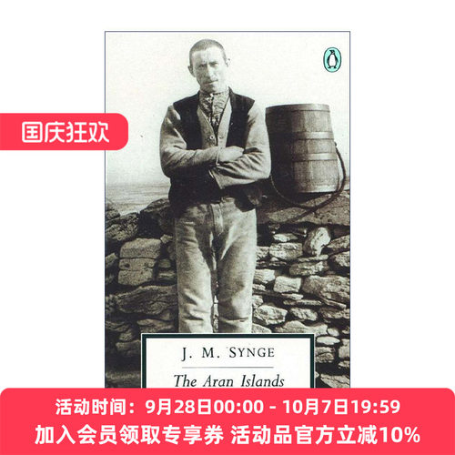 英文原版 The Aran Islands Penguin Classics 阿兰群岛 爱尔兰游记 企鹅经典 J. M. Synge 英文版 进口英语原版书籍