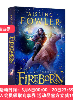 英文原版 Fireborn Twelve and the Frozen Forest 火焰之子1 十二与冰冻森林 畅销儿童插画奇幻冒险小说 进口英语原版书籍