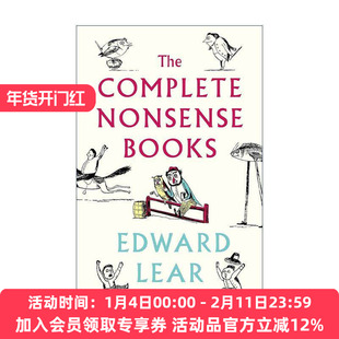 英文原版 The Complete Nonsense Books 爱德华·李尔 谐趣诗全集 精装插画版 英文版 进口英语原版书籍