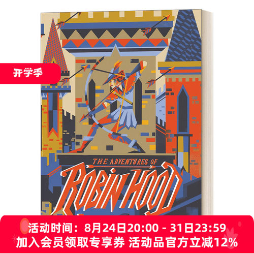 英文原版 Classic Starts The Adventures of Robin Hood 开始读经典 罗宾汉奇遇记 精装插图版 英文版 进口英语原版书籍