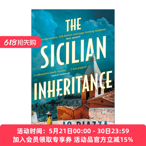 英文原版 The Sicilian Inheritance 西西里遗产 Jo Piazza畅销家庭历史悬疑小说 英文版 进口英语原版书籍