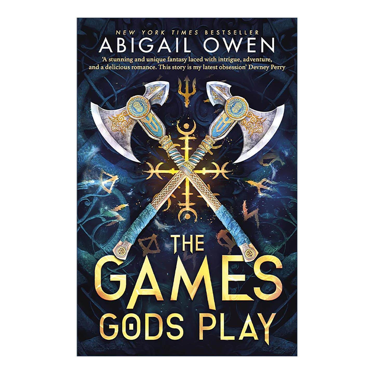 英文原版 The Games Gods Play 众神的游戏 Abigail Owen畅销奇幻浪漫小说 英文版 进口英语原版书籍