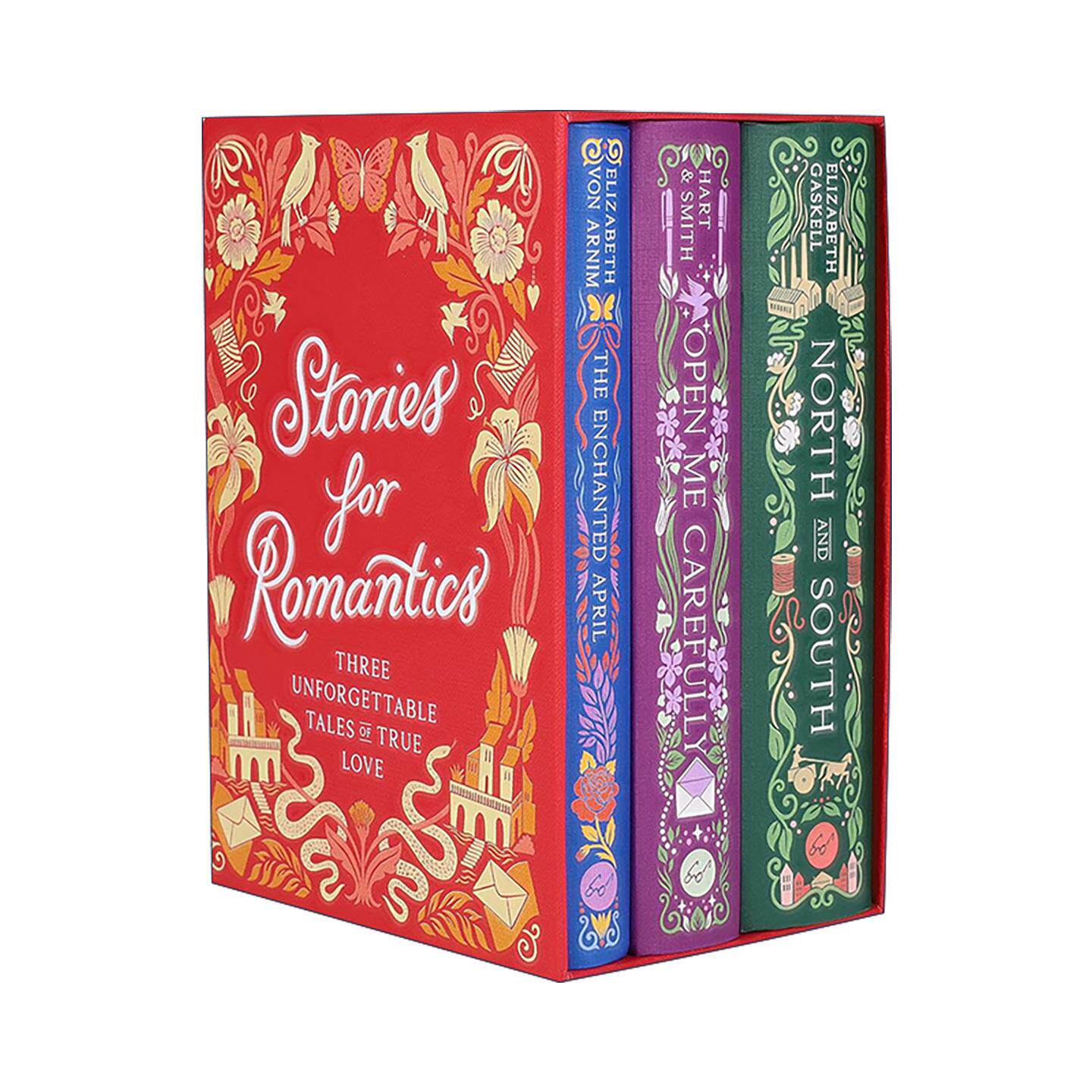 英文原版 Stories for Romantics Boxed Set 浪漫故事集3册盒装 含南方与北方 温柔亲启:艾米莉狄金森与苏珊亨廷顿狄金森私信集