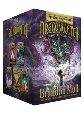 英文原版小说 Dragonwatch Complete Collection 守龙人5册全集 奇幻小说 布兰登·马尔 英文版 进口英语原版书籍