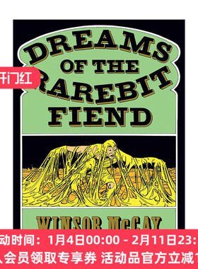 英文原版 Dreams of the Rarebit Fiend 一个醉鬼的白日梦 同名电影原著漫画 Winsor McCay温瑟·麦凯 英文版 进口英语原版书籍