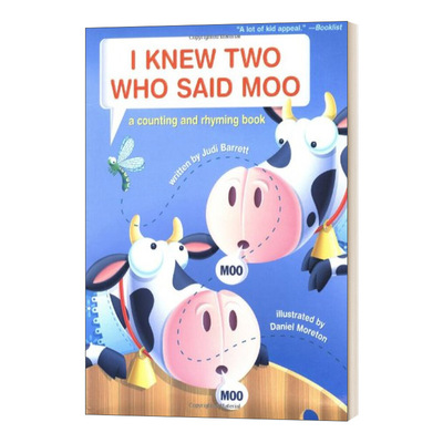 我认识两个说 英文原版 I Knew Two Who Said Moo a Counting and Rhyming Book 的人 一本数数和押韵书 英文版 进口英语原版