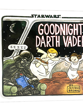 星球大战 晚安黑武士 英文原版 Star Wars Goodnight Darth Vader 晚安达斯维达 精装 英文版儿童英语漫画绘本 进口原版书籍