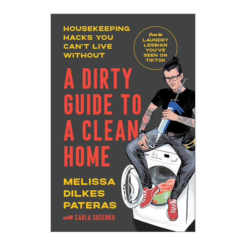 英文原版 A Dirty Guide to a Clean Home 家务技巧家庭指南 打扫 清洁 维修 整理 家政 精装 英文版 进口英语原版书籍