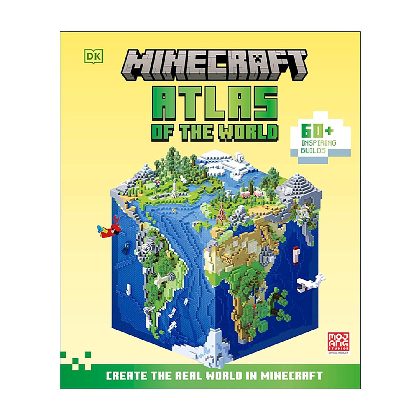 英文原版 Minecraft Atlas of the World DK我的世界地图集精装 电子游戏创意 游戏周边 英文版 进口英语原版书籍