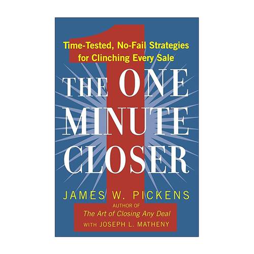 英文原版 The One Minute Closer 一分钟成交高手 历经考验 屡试不爽的签单策略 英文版 进口英语原版书籍