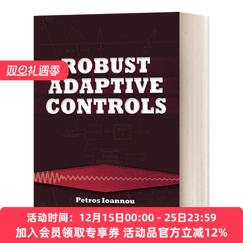 英文原版 Robust Adaptive Control 鲁棒自适应控制 英文版 进口英语原版书籍