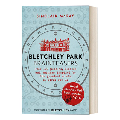 布莱奇莱公园的谜题 英文原版小说 Bletchley Park Brainteasers 辛克莱麦凯 英文版 进口英语原版书籍