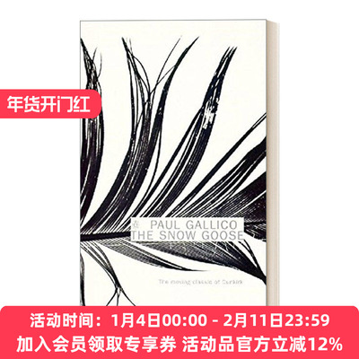 英文原版 The Snow Goose and The Small Miracle 雪雁 小小的奇迹 保罗·加利科 英文版 进口英语原版书籍